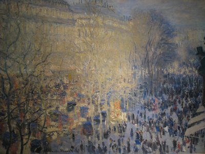 Le Boulevard des Capucines - Claude Monet